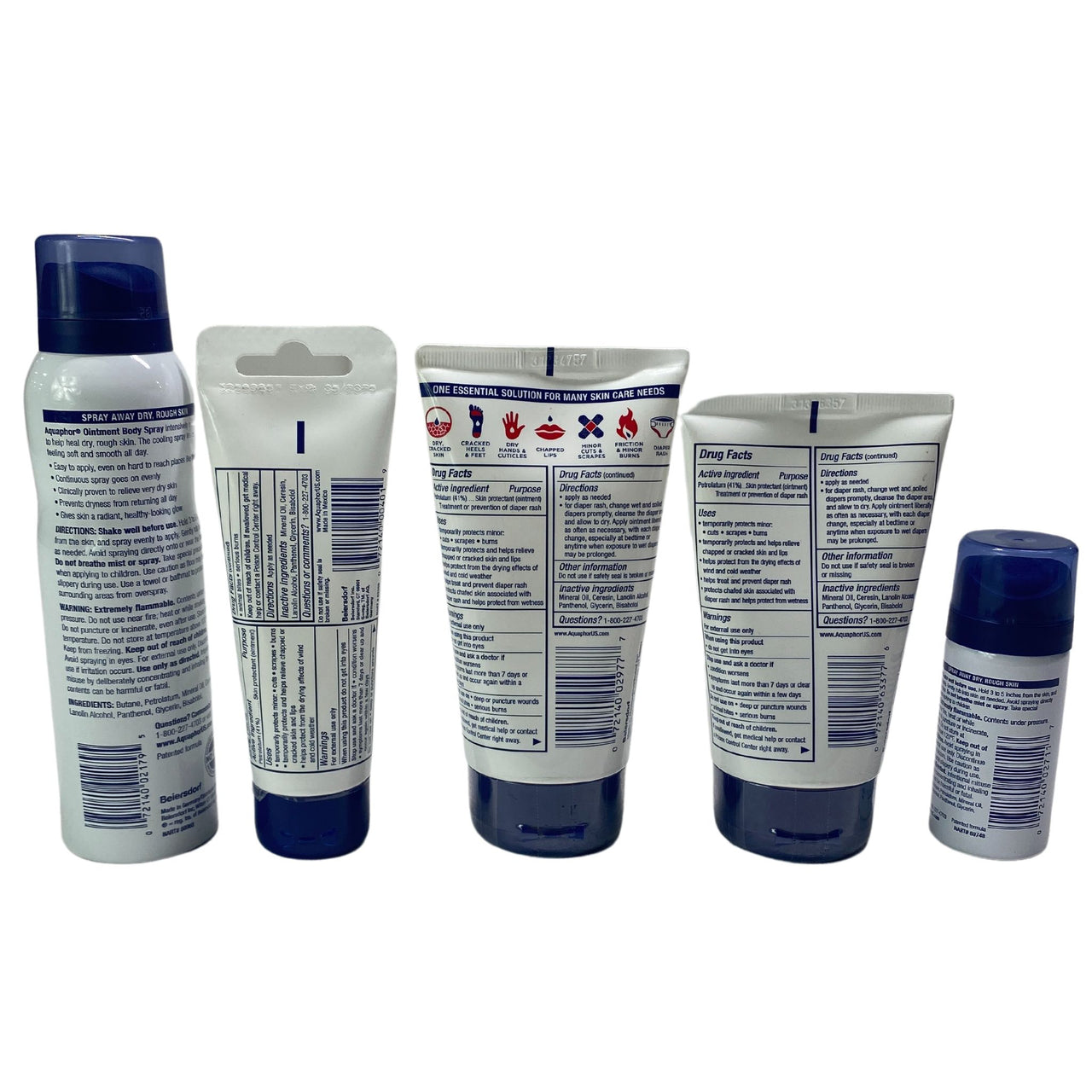 Aquaphor Advanced Therapy Oinment Assorted Mix 