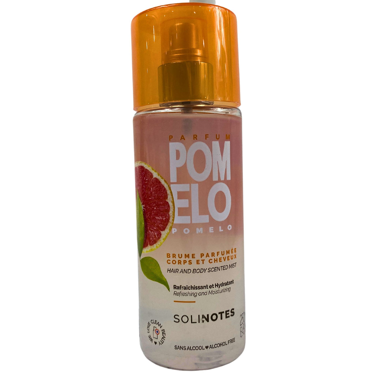 Parfum Pomelo Hair & Body Scented Mist Refreshing and Moisturizing 
