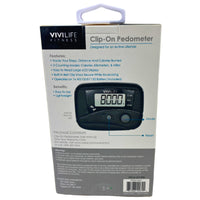Thumbnail for ViviLife Fitness Clip On Pedometer Designed for an Active Lifestyle