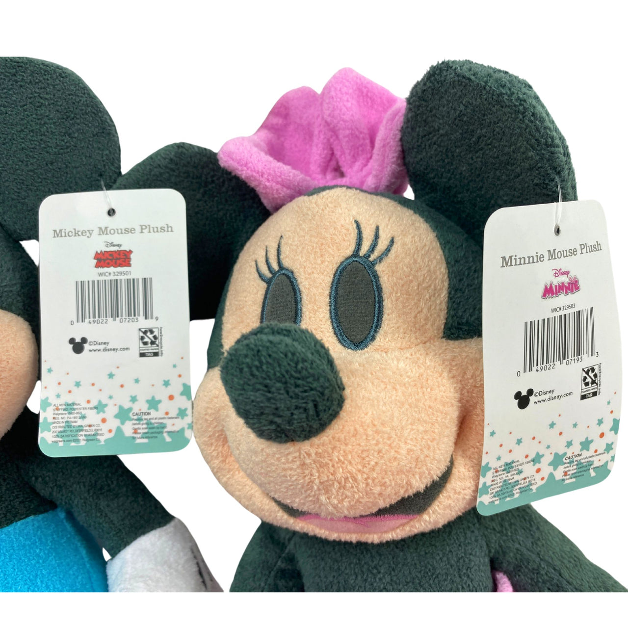 Disney Baby Minnie & Mickey Plush 