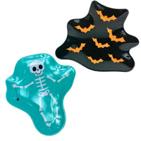 Thumbnail for Spooky Plates Bat & Skeleton 