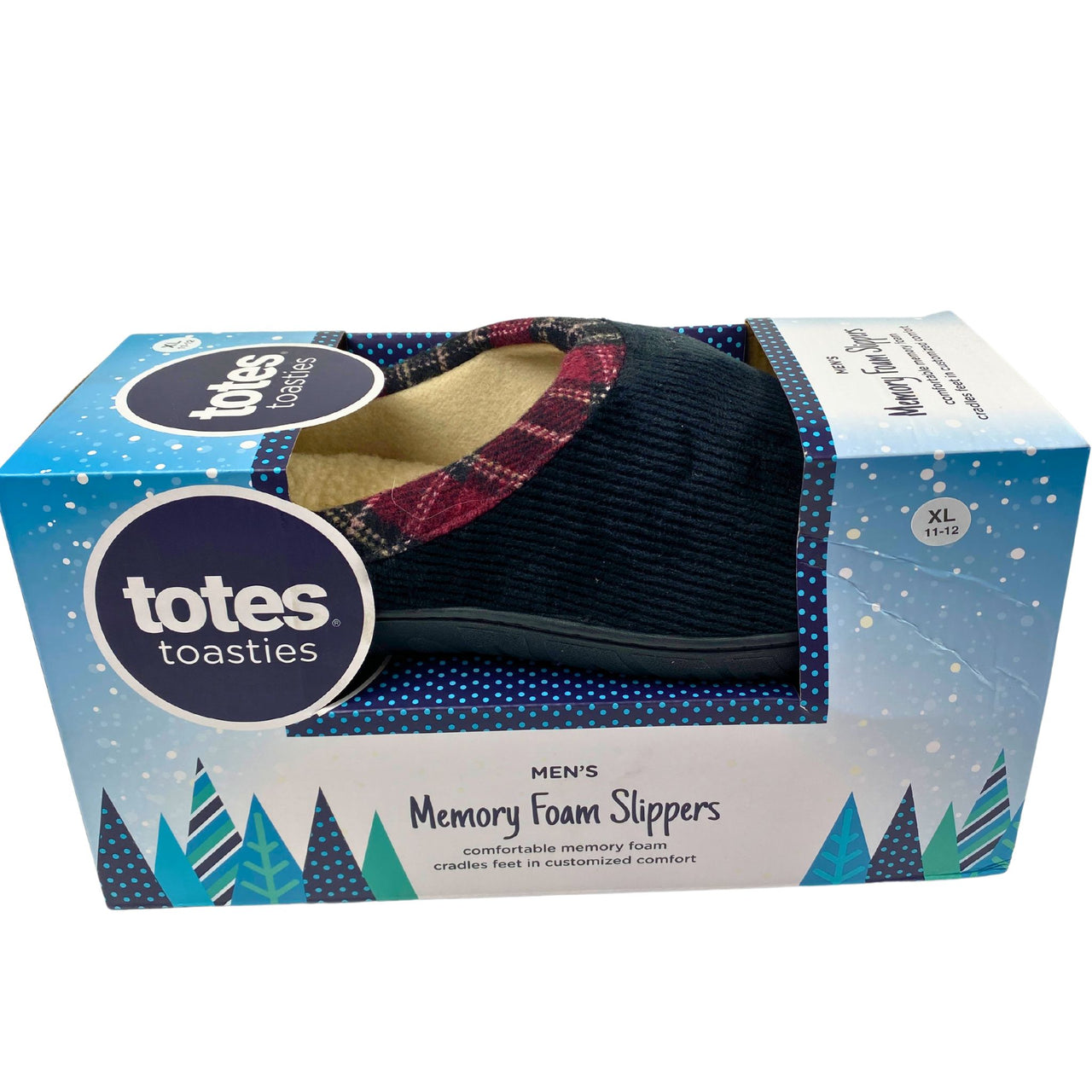 Totes Toasties Women's and Men's, Memory Foam Slippers Sizes Mix 