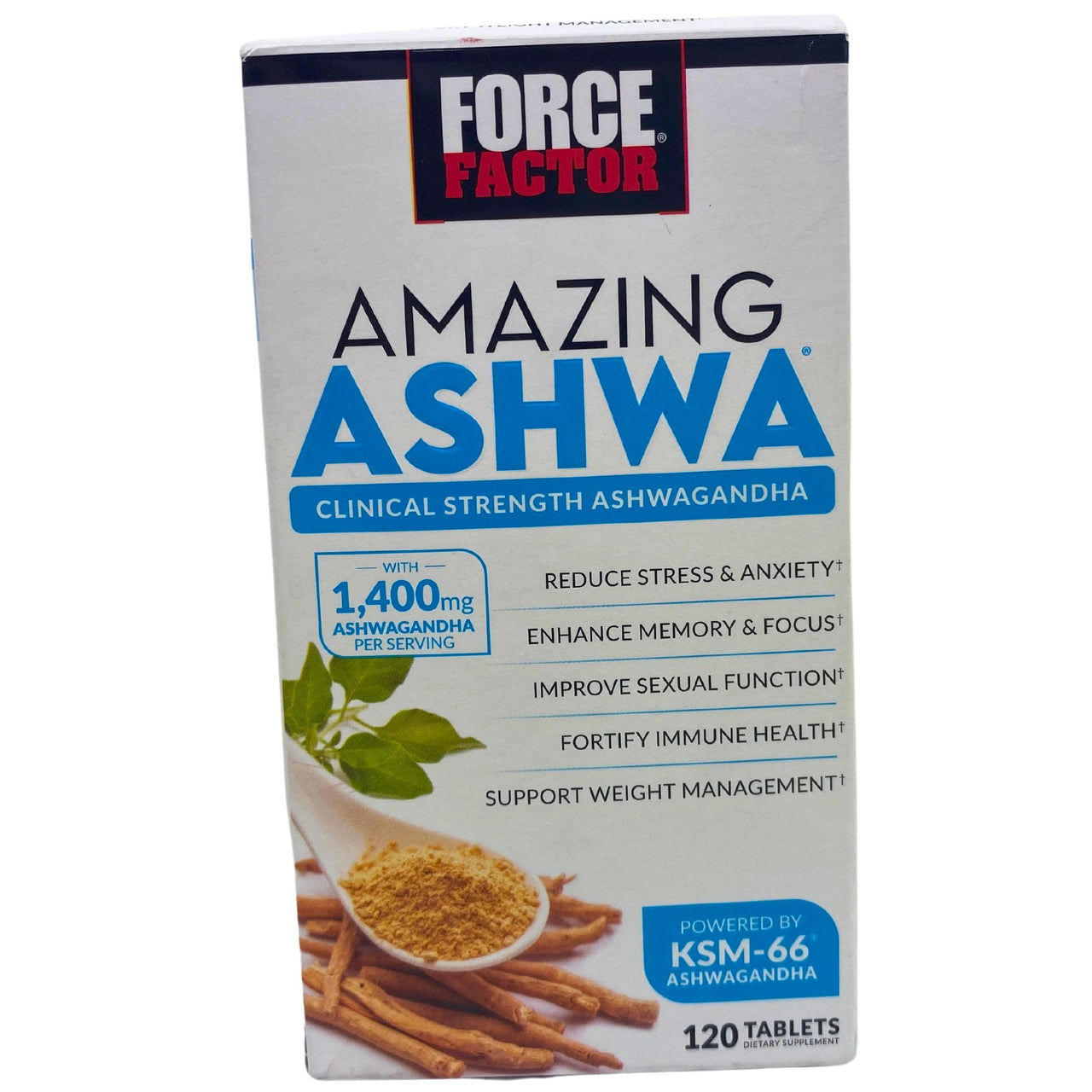 Force Factor Amazing Ashwa Clinical Strength Ashwagandha