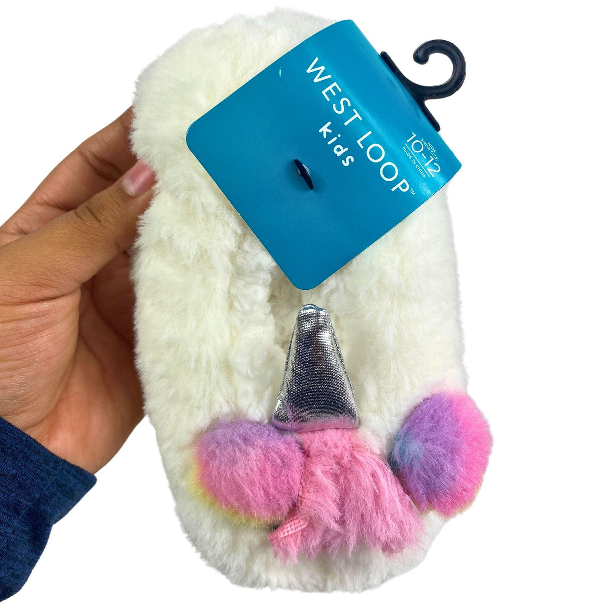 West Loop Kids Unicorn Slippers 