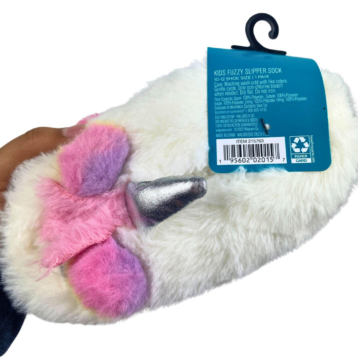 West Loop Kids Unicorn Slippers 