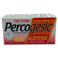 Thumbnail for Percogesic Fast Acting Extra Strength Acetaminophen 