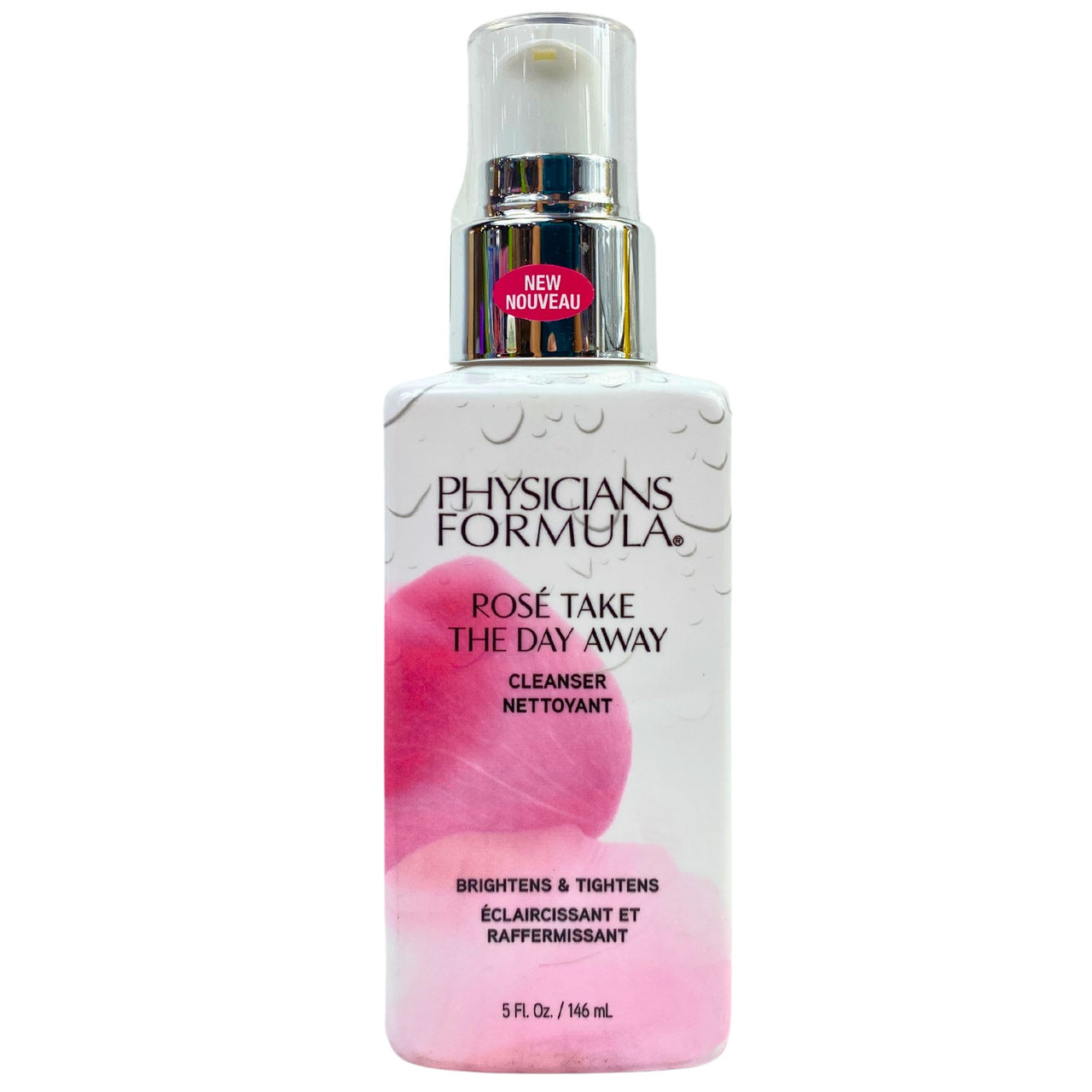 Physicians Formula Rose Take The Day Away Cleanser Brightens & Tightens