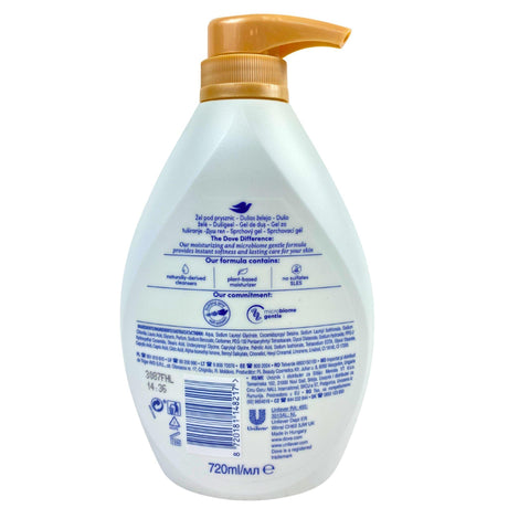 Dove BW Nourishing Silk W/PUMP 720ML