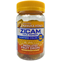 Thumbnail for Zicam Cold Remedy Real Manuka Honey Medicated Fruit Drops