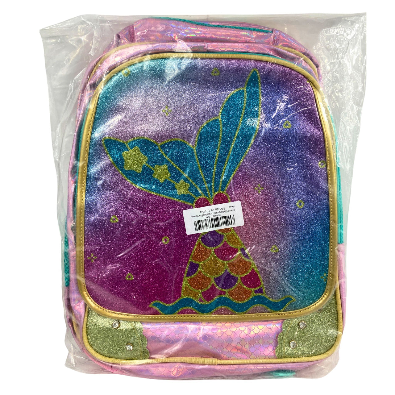 Moonmo Kids Backpack Gir..ol Bookbag (Pink Mermaid)