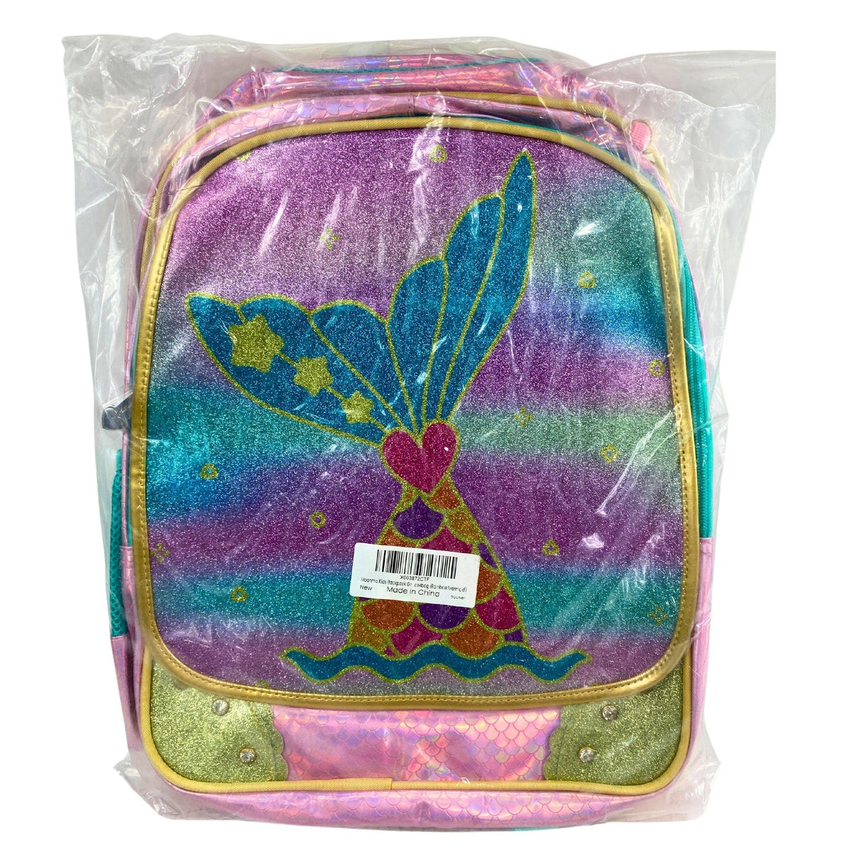 Moonmo Kids Backpack Gir....ookbag (Rainbow Mermaid) 