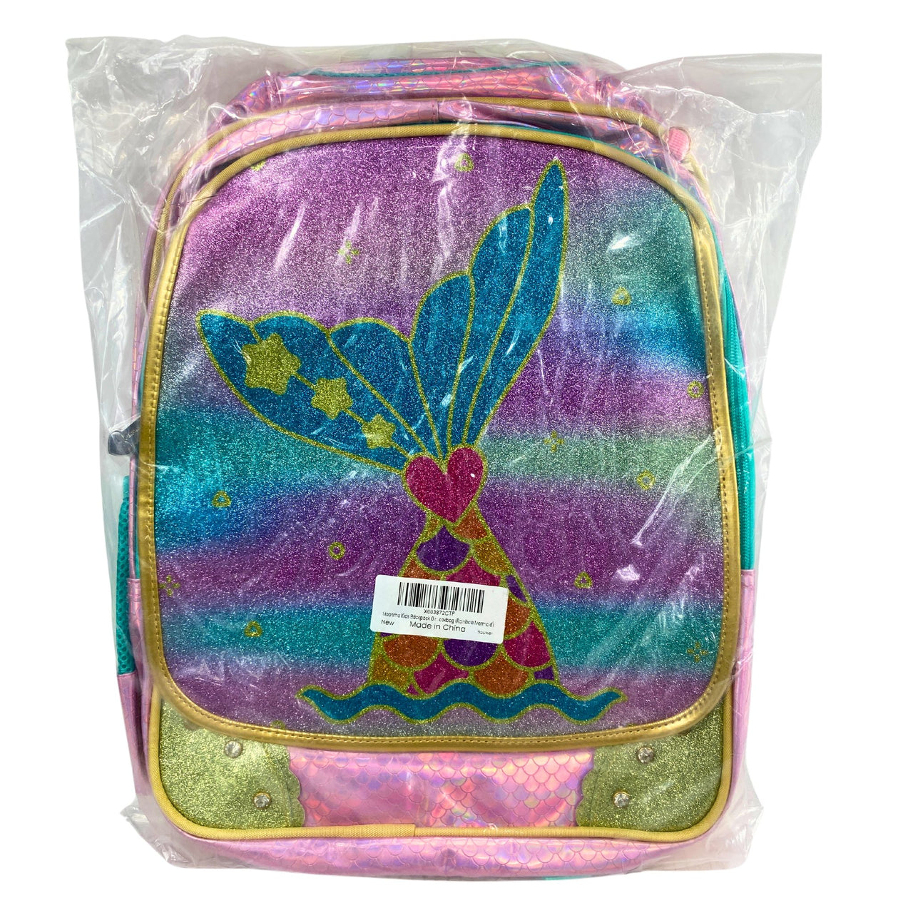Moonmo Kids Backpack Gir....ookbag (Rainbow Mermaid) 