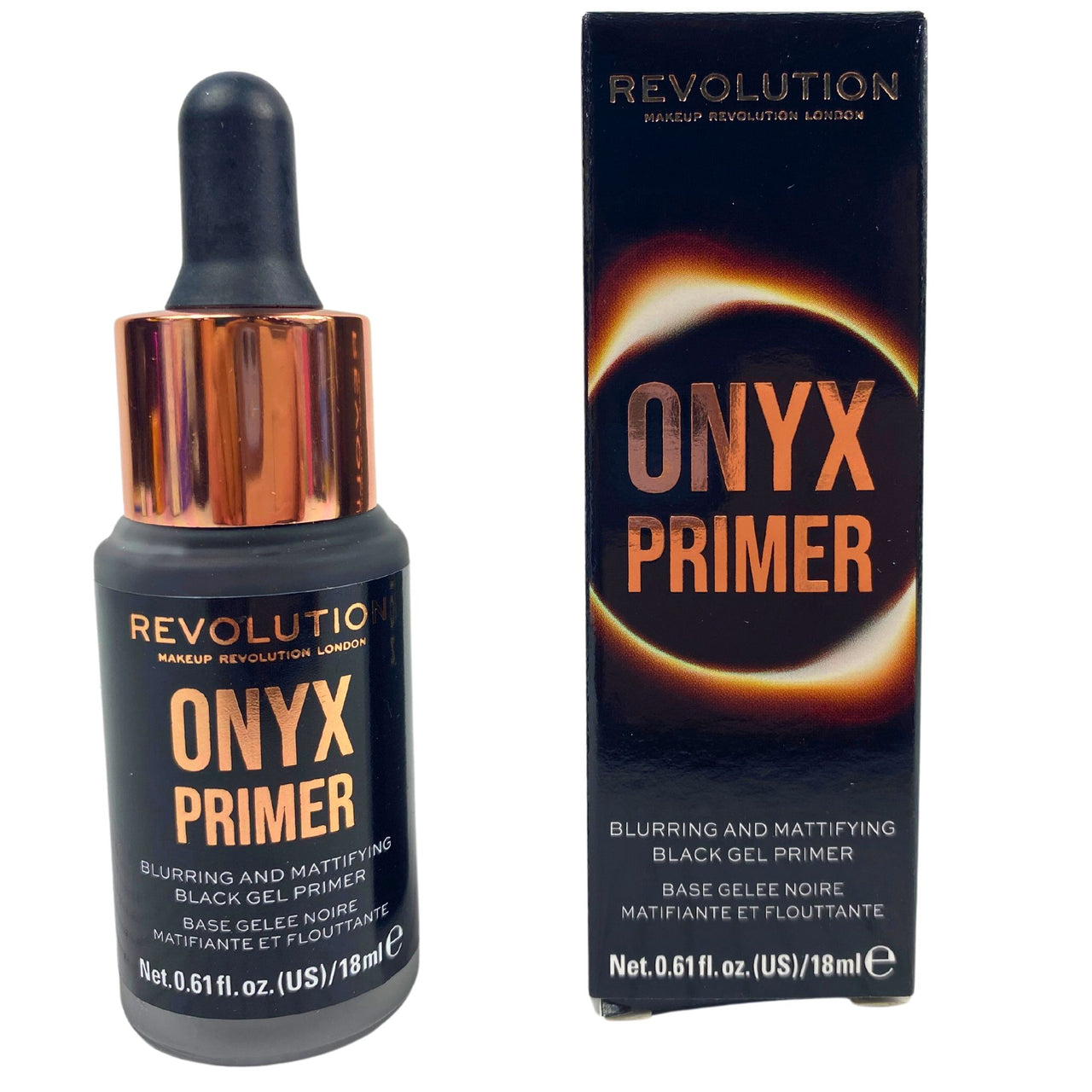 Revolution Onyx Primer Blurring & Mattifying Black Gel Primer 