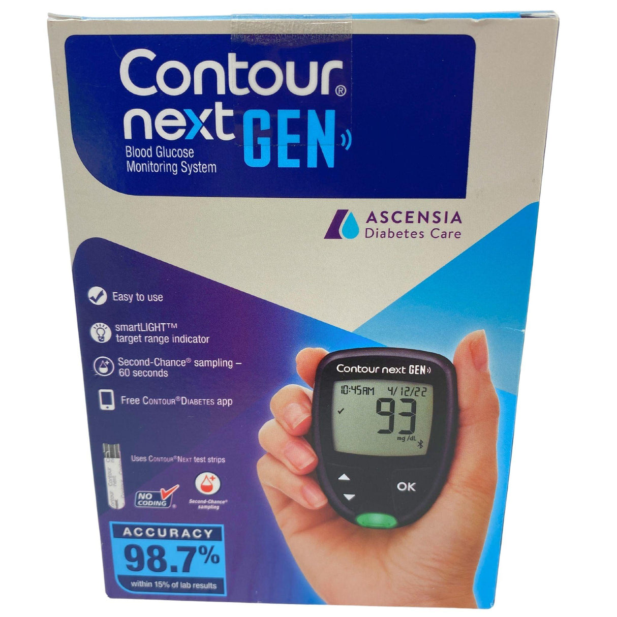 Contour Next Gen Blood Glucose Monitoring (60 Pcs Lot)