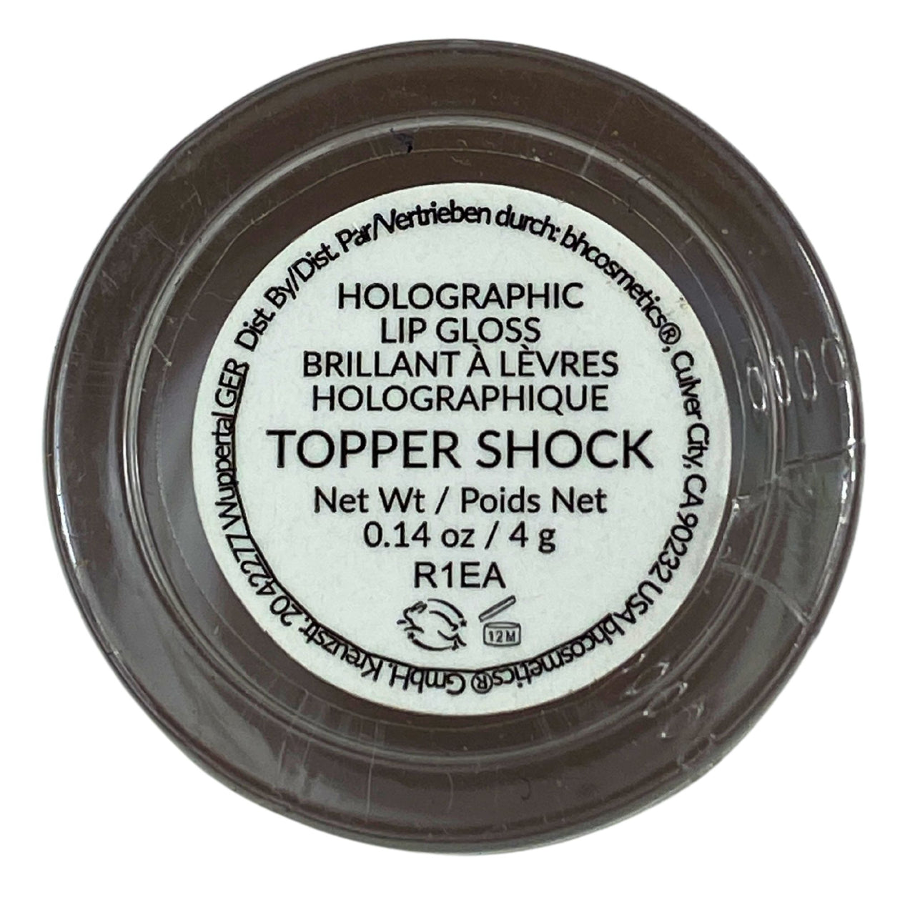 BH Cosmetics Topper Shock Poison Shock Holographic Lip Gloss