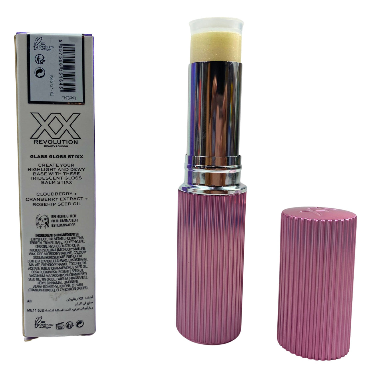 XX Revolution Glass Gloss Stixx Translucent Highlighter