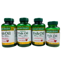 Thumbnail for Nature's Bounty Fish Oil Softgels Assorted MG Mix 