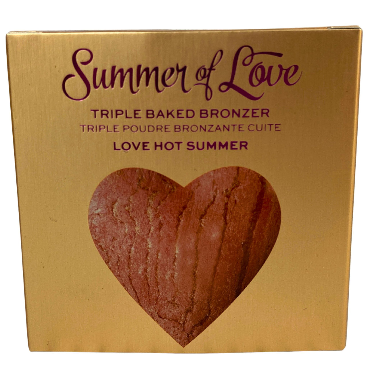 I Heart Revolution Summer Of Love Triple Baked Bronzer Love Hot Summer