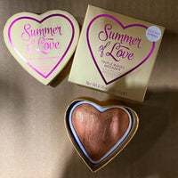 Thumbnail for I Heart Revolution Summer Of Love Triple Baked Bronzer Love Hot Summer