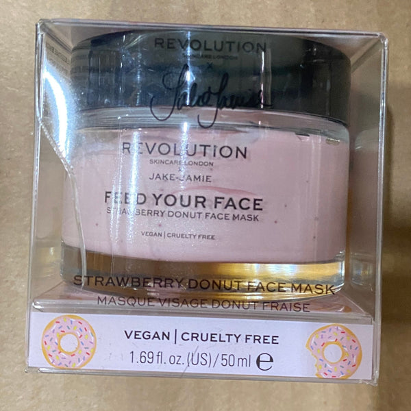Revolution Skincare London x Jake-Jamie Feed Your Face Strawberry Donut Face Mask