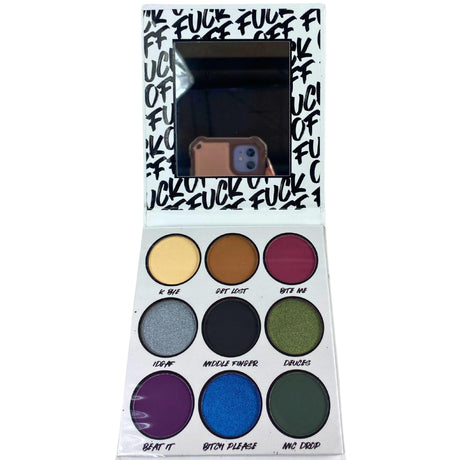 BH Cosmetics F*ck Off 9 color shadow palette 