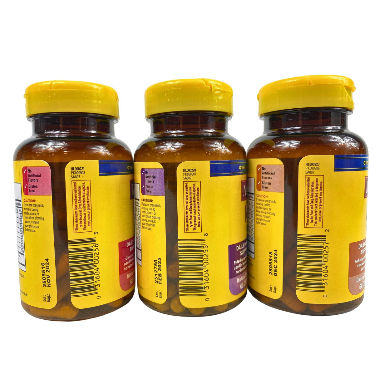 Multi + Assorted Mix of Ashwagandha,Elderberry & Ginseng 