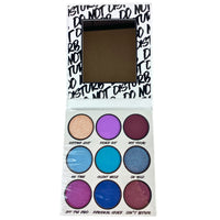 Thumbnail for BH Cosmetics Do Not Disturb 9 Color Shadow Palette
