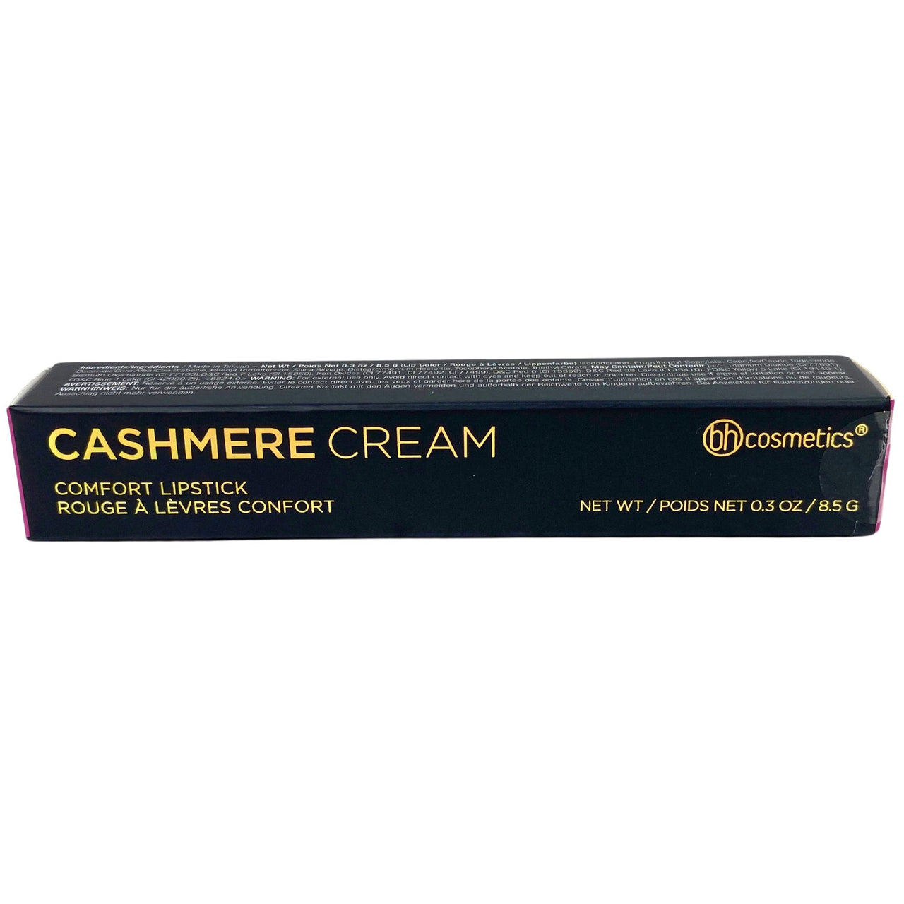 BH Cosmetics Cashmere Cream Comfort Lipstick Color