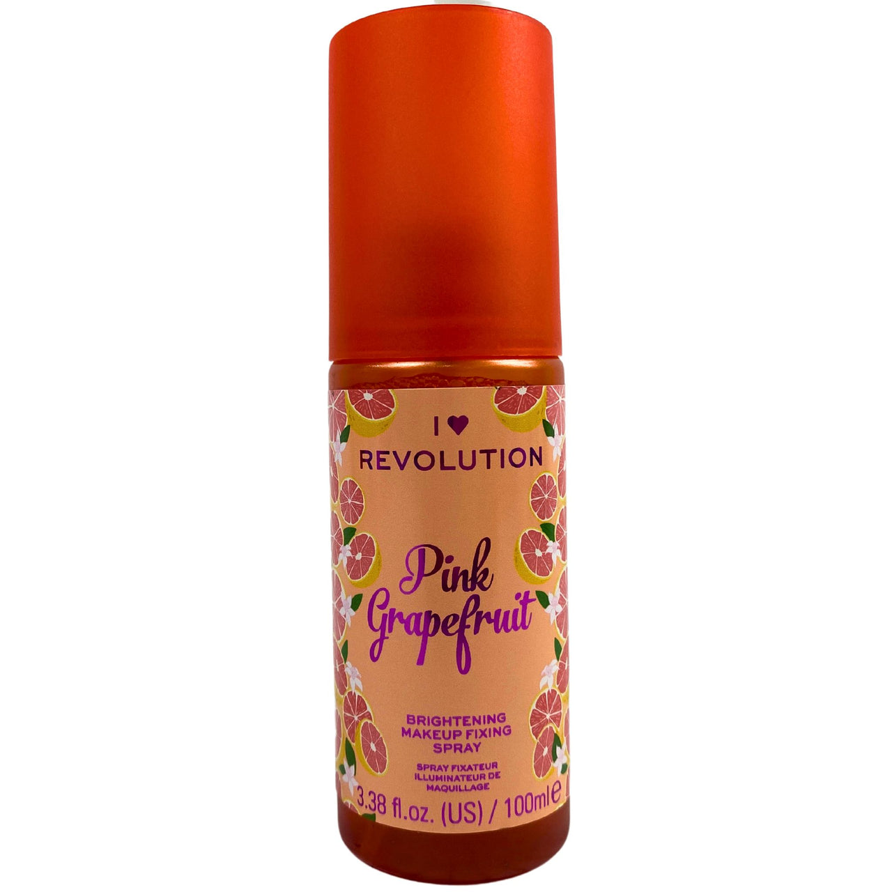 I Heart Revolution Pink Grapefruit Brightening Makeup Fixing Spray