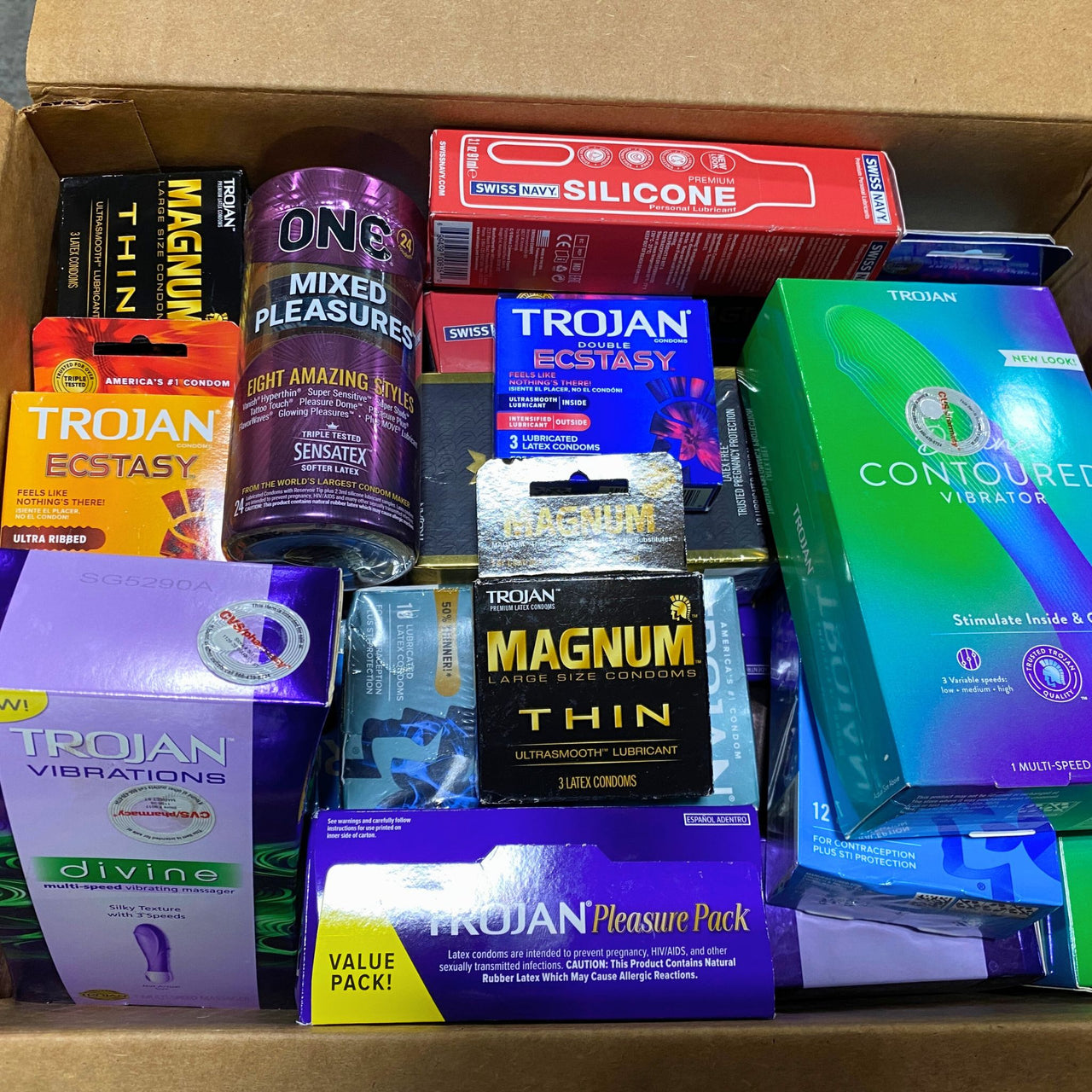 Condoms All in Date Condoms & Pleasure Rings (45 Pcs Box)