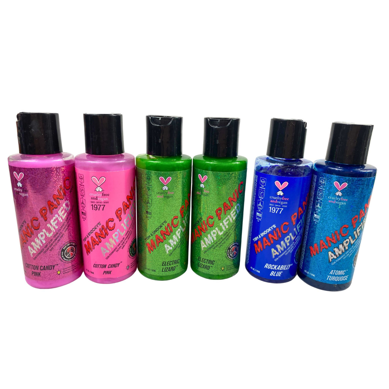 Manic Panic Semi-Permanent Vegan Hair Color Assorter Colors