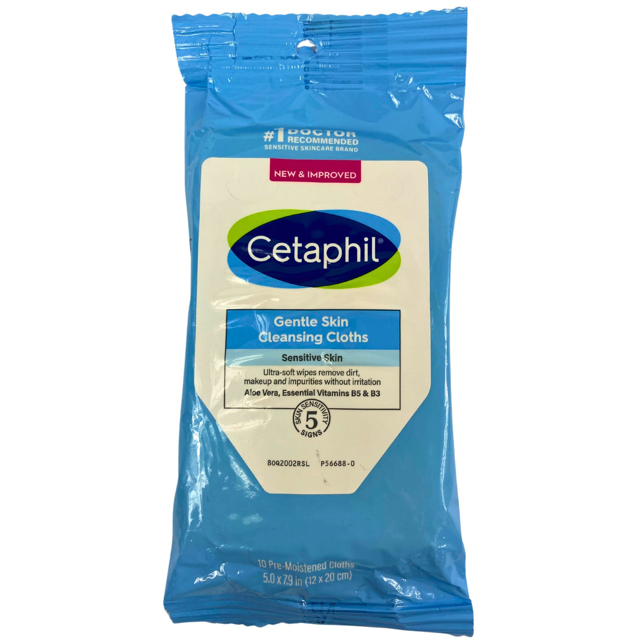 Cetaphil Gentle Skin Cleansing Cloths Sensitive Skin Ultra Soft Wipes