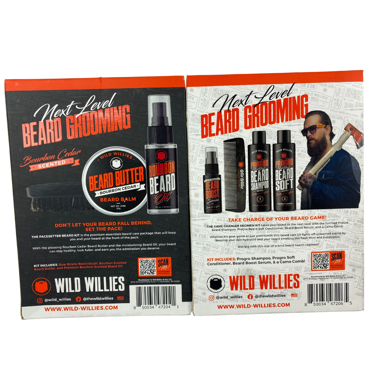 Wild Willies Take Charge of Your Beard Game! Beard Care Kits