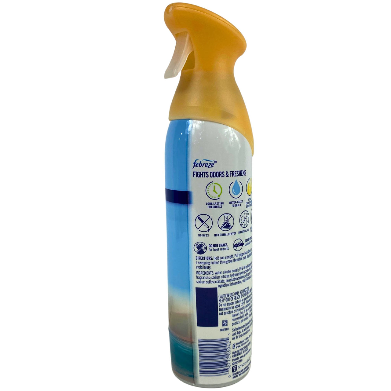 Febreze Air Mist Serene Vanilla Sunrise 100% Natural Propellant