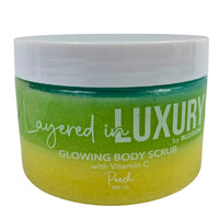 Thumbnail for Layered in Luxury  by Blossom Glowing Body Scrub with Vitamin C Peach 