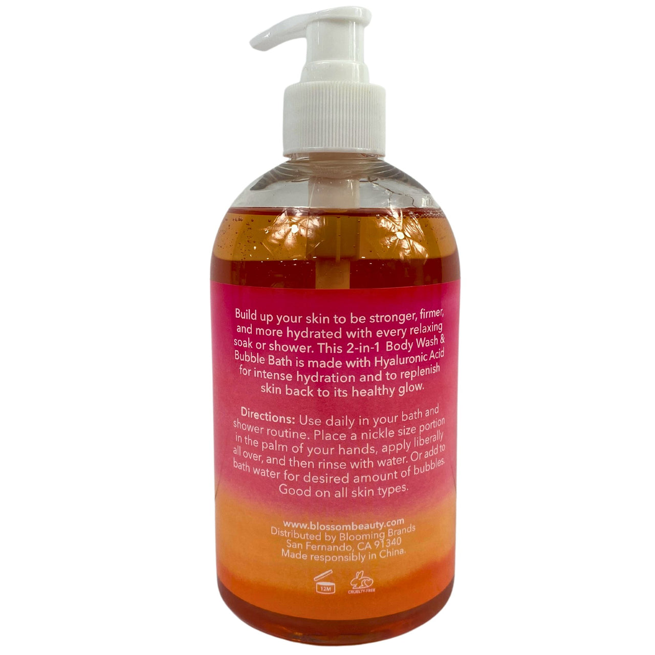 Layered in Luxury by Blossom 2-In-1 Body Wash & Bubble Bath