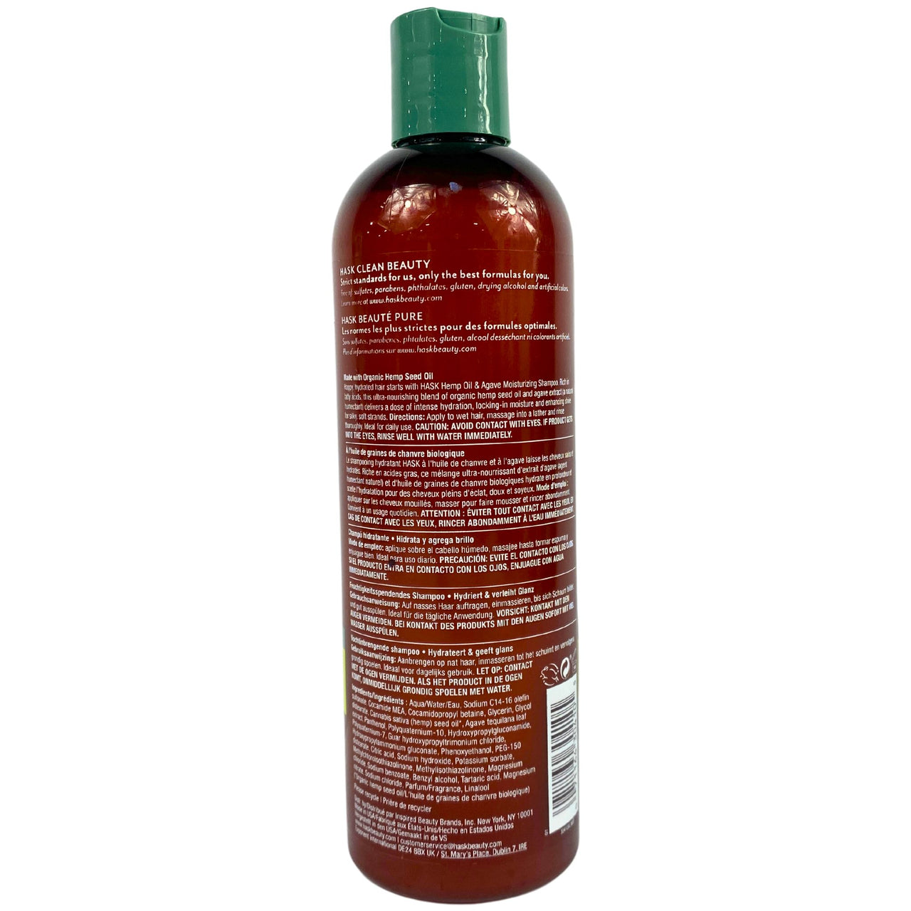 Hask Hemp Oil & Agave Moisturizing Shampoo