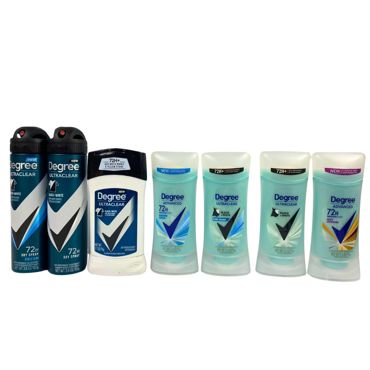 Degree Mixed Display Antiperspirant Dry Spray/Invisible Solid 