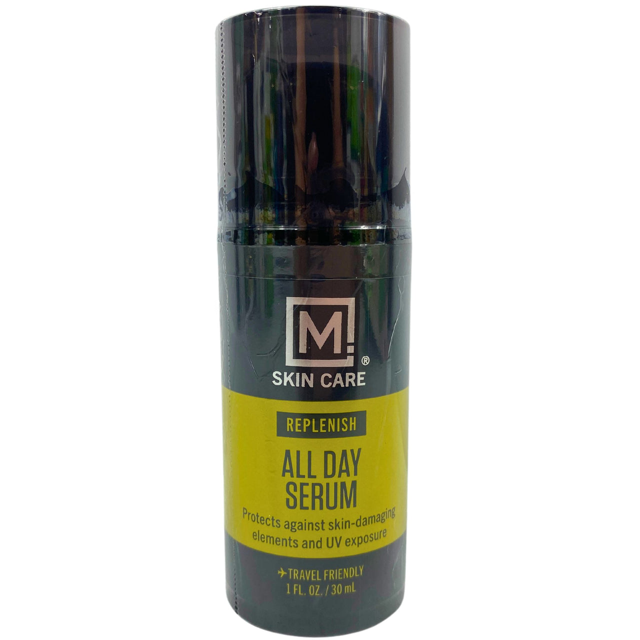 M SKIN CARE Replenish All Day Serum Protects Skin