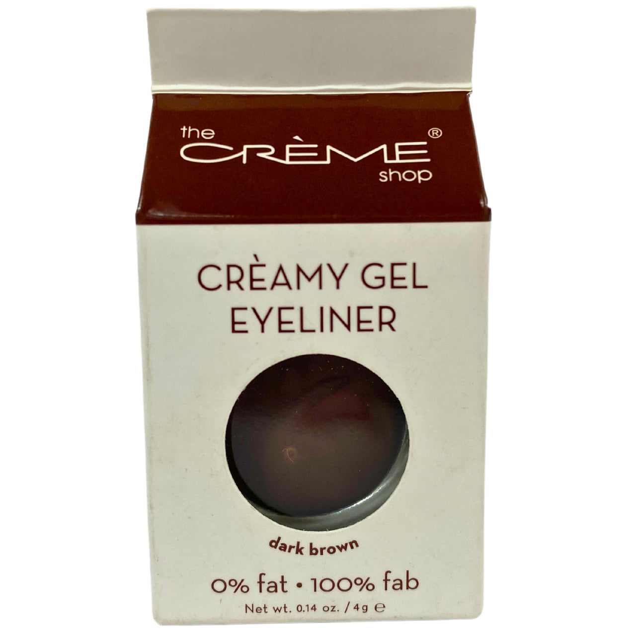 The Creme Shop Creamy Gel Eyeliner Dark Brown 