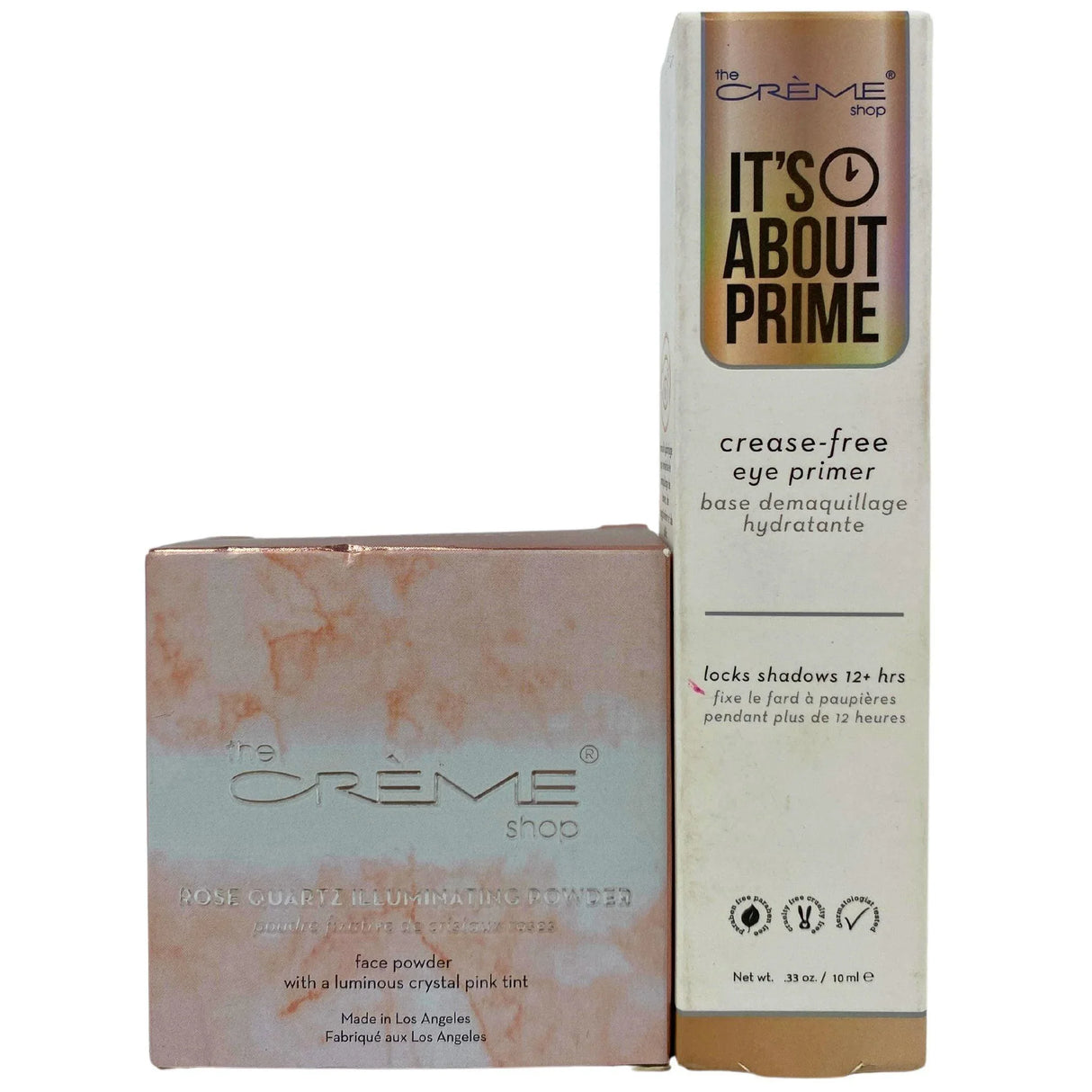 The Creme Shop It's About Prime Crease Free Eye Primer & Rose Quartz