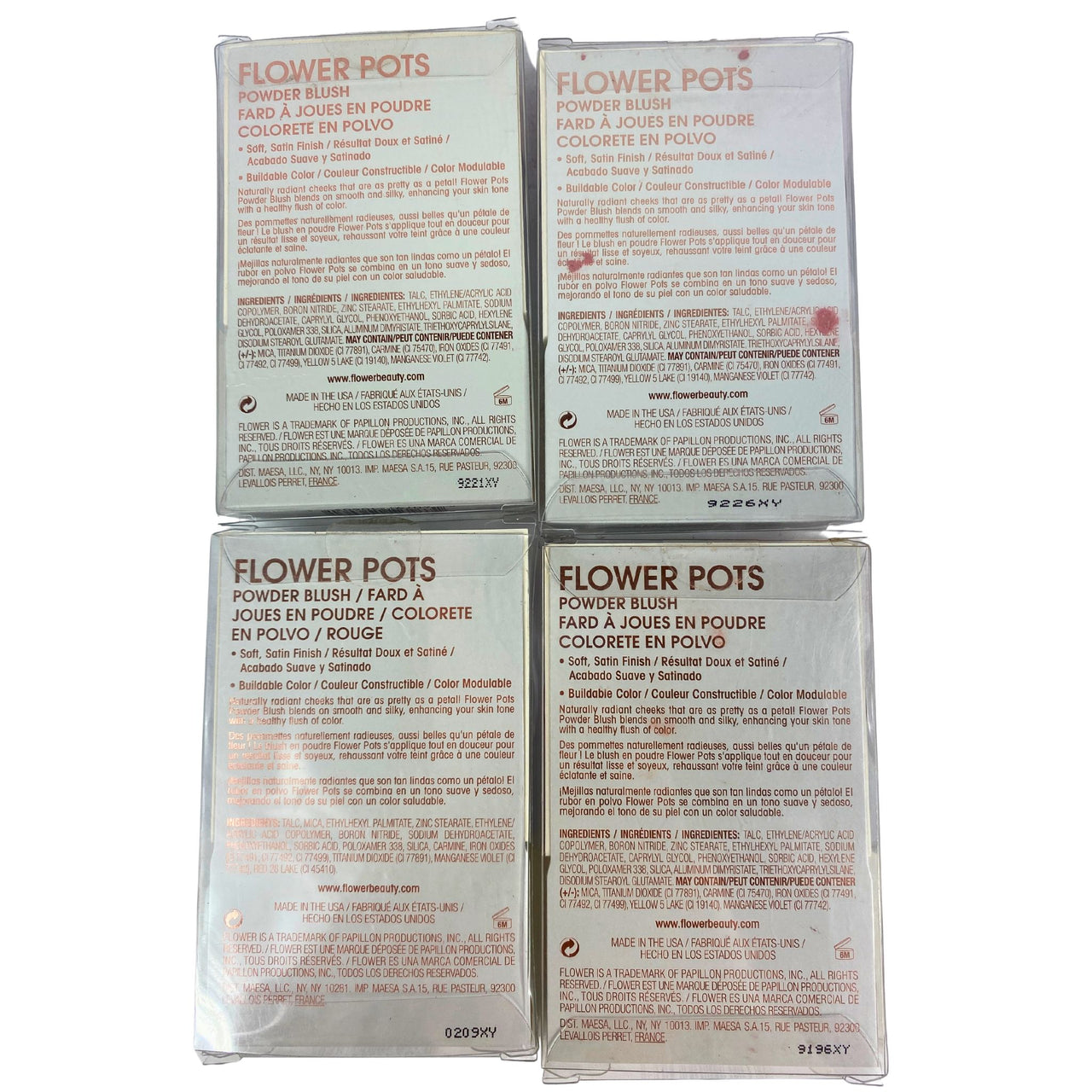 Flower Pots Powder Blush   0.2OZ Assorted Mix