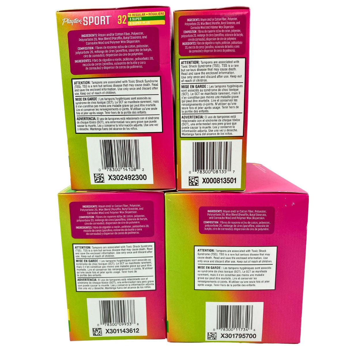 Playtex Assorted Tampons Mix 