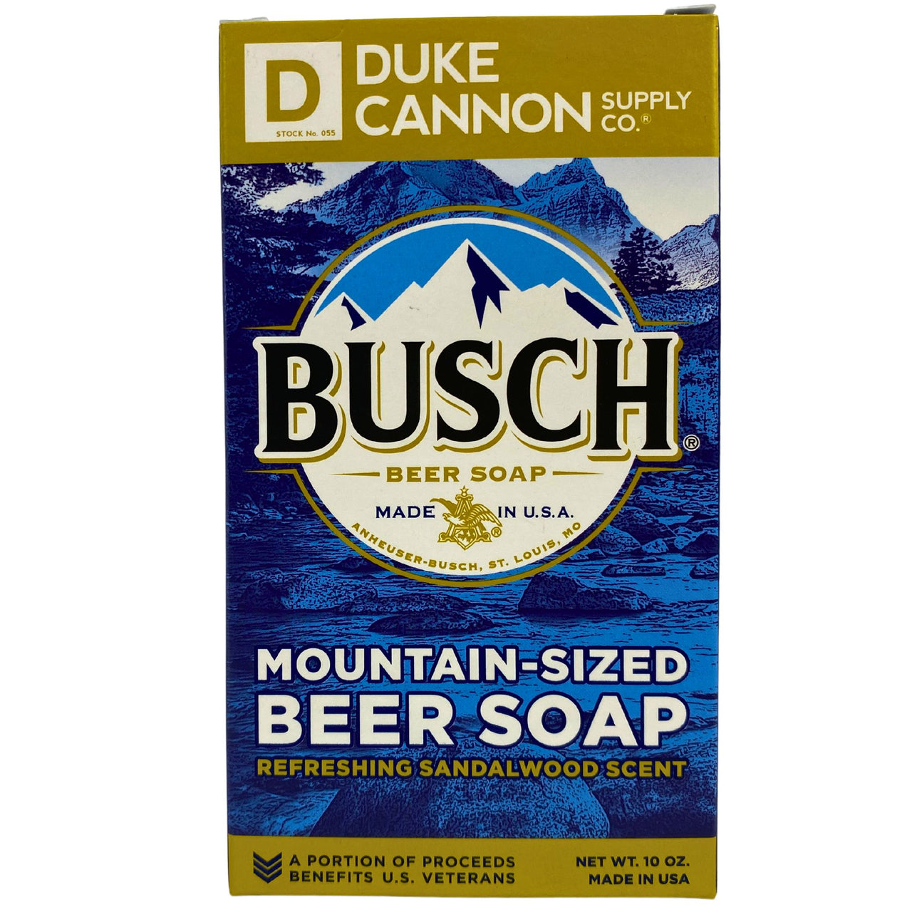 Duke Cannon Supply CO Busch Beer Soap 10OZ (70 Pcs Lot)