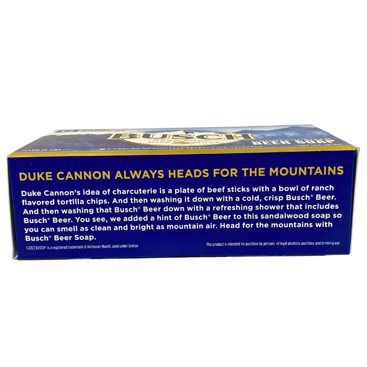 Duke Cannon Supply CO Busch Beer Soap 10OZ (70 Pcs Lot)