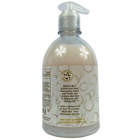 Bahama Bo's Hand Soap Antibacterial Coconut Scented