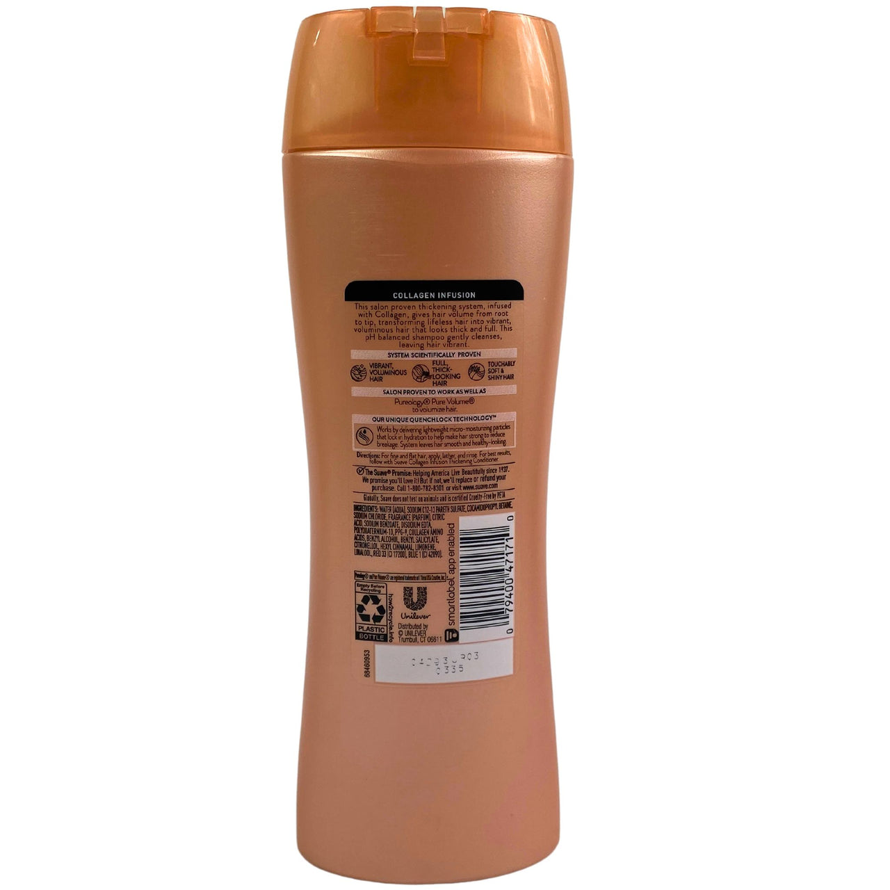 Suave Collagen Infusion Thickening Shampoo for Fine 