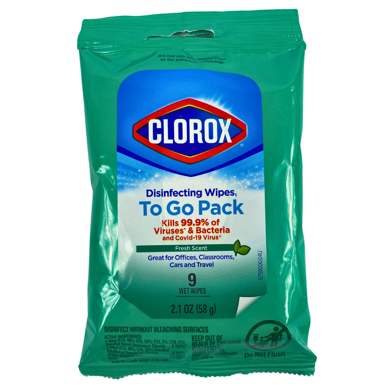 Clorox Disinfecting Wipes To Go Pack
