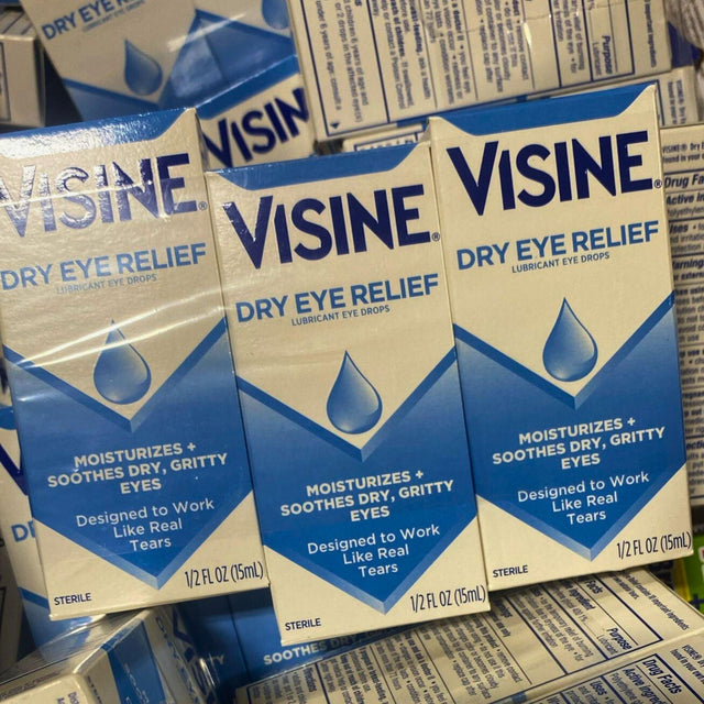 Visine Dry Eye Relief Moisturizes