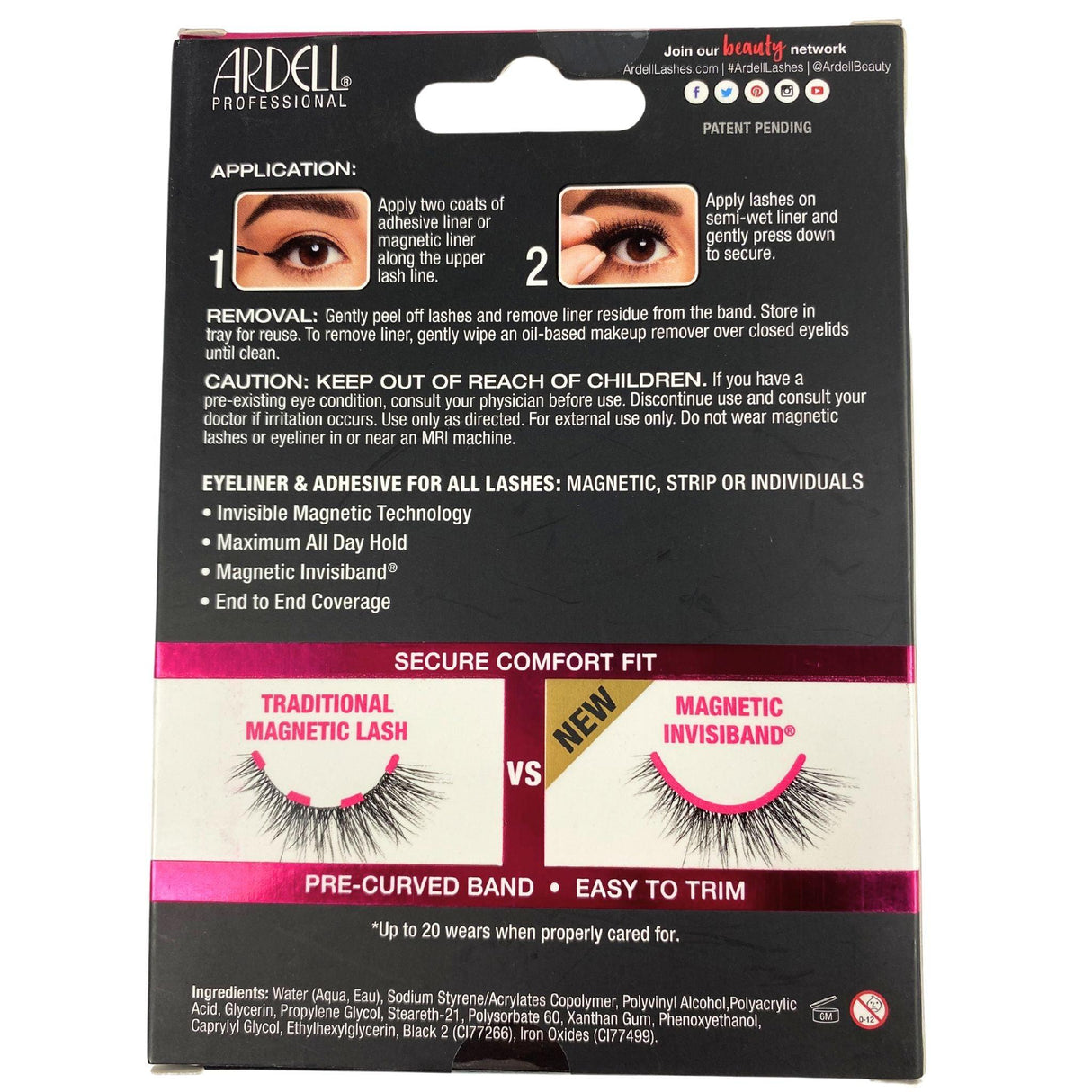 Ardell Magnetic Megahold Liner & Lash